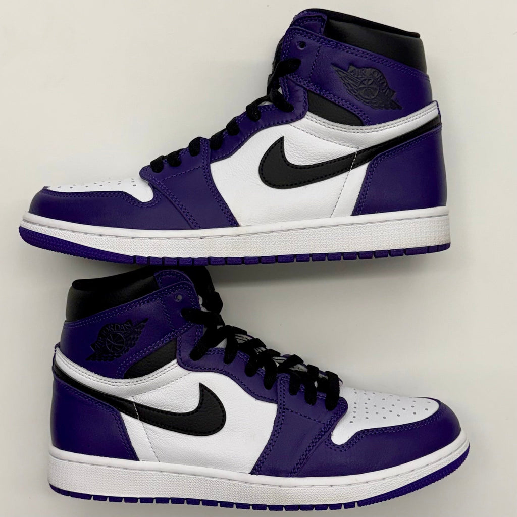 Jordan 1 Retro High Court Purple White