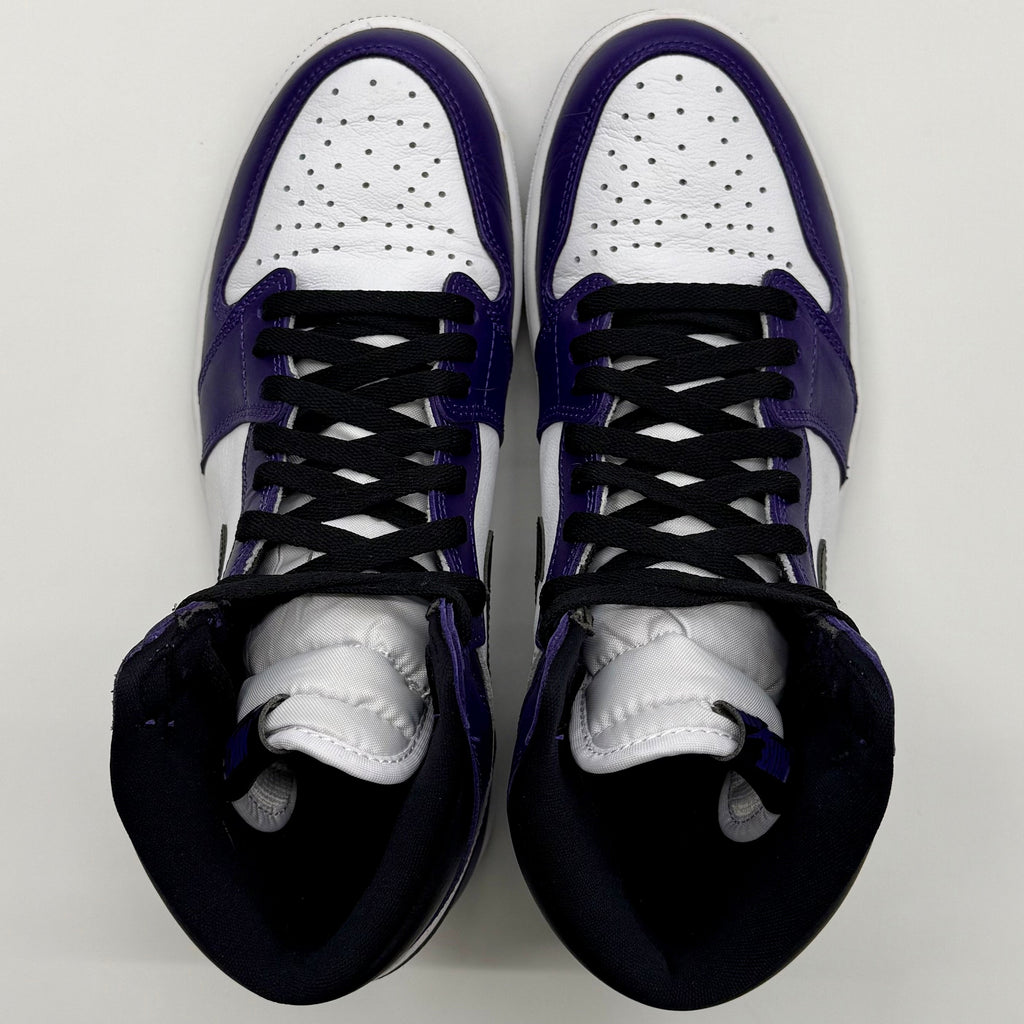 Jordan 1 Retro High Court Purple White