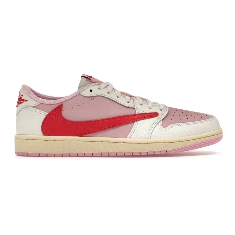 Jordan 1 Retro Low OG SP Travis Scott Sail Tropical Pink