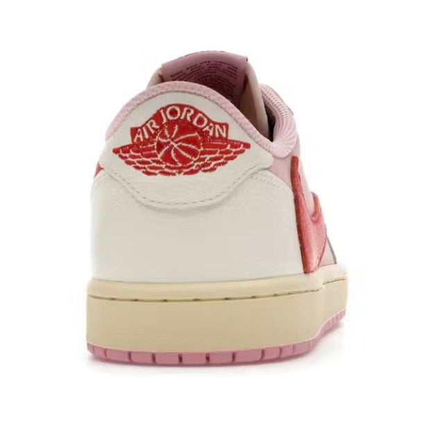 Jordan 1 Retro Low OG SP Travis Scott Sail Tropical Pink
